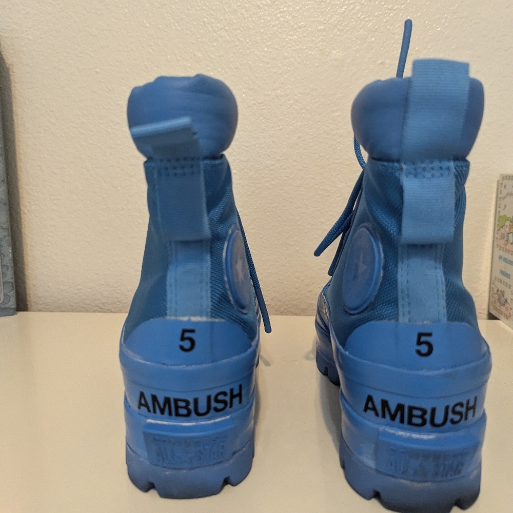 Converse Blue High-Top Sneakers - Picture 5 of 11